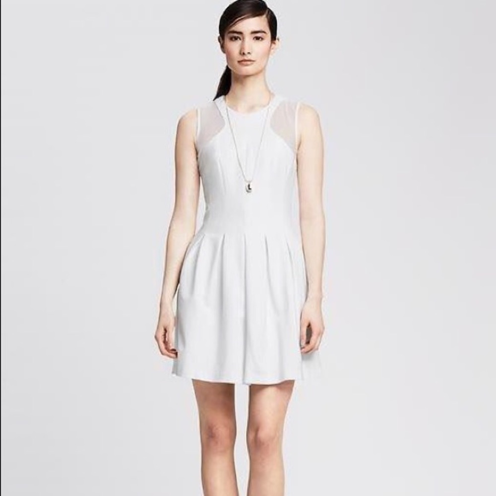 Banana Republic Mesh Ponte Dress 4